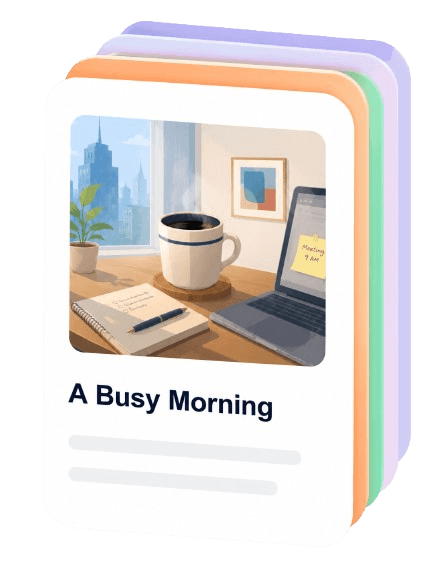 A Busy Morning